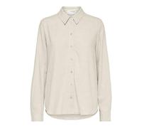Selected Damenbluse SLFVIVA Langarm Sommer-Tunika leger Canvas Sand Größe 42