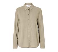 SELECTED FEMME Damen SLFVIVA LS Shirt NOOS Langarmbluse, Greige, 40