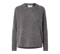 Selected Lulu Pullover XS Medium Grey Melange