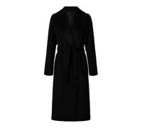 Selected Femme Regular Fit Mantel aus Woll-Mix Modell 'ROSA' in Black, Größe 38