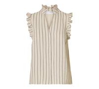 SELECTED FEMME Female Oberteil mit Rüschen Streifen
