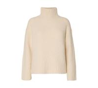SELECTED FEMME Female Pullover mit hohem Kragen Wollmix | High-neck jumper