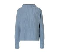 Selected Femme Pullover SELMA – Regular Fit, Rollkragen, Baumwoll-Mix – Hellblau XS