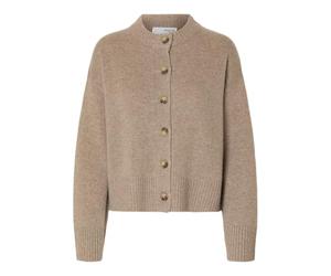SELECTED FEMME Female Strickjacke Woll-Kaschmir-Mix | Cardigan