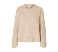 SELECTED WOMEN - SLFLULU NEW LS KNIT CARDIGAN NOOS birch - Gr. - L