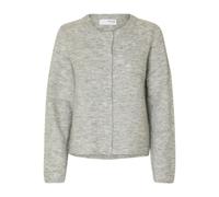 Selected Lulu New Strickjacke XL Light Grey Melange