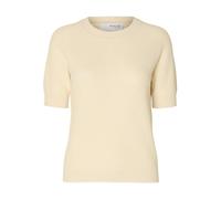 Selected Elinna New Kurzarm-t-shirt M Birch