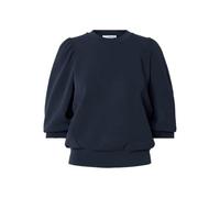 Selected Regular Fit Sweatshirt aus Modal-Mix Modell 'TENNY' in Marine, Größe M