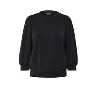 Selected Femme Sweatshirt Tenny 3/4-Arm Puffärmel Schwarz L