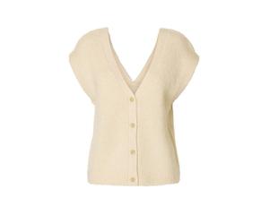 SELECTED FEMME Gilet SLFGABELLA creme | XS