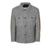 Selected Femme Herren Slhmitch Lano Shacket Noos, Grey Melange, l