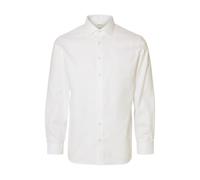 Selected Femme Herren Slhslim-Lux Oxford Shirt Ls Spread Noos, Bright White, XXL EU