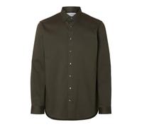 SELECTED FEMME Herren Slhslim-Performance Shirt Ls Noos, Forest Night, L EU