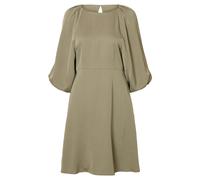 Selected Femme - Kleid mit offenem Rücken und Ballonärmeln - - Dresses - Damen - Grün - L