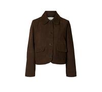 SELECTED FEMME Lederjacke SLWKAYA braun | 42