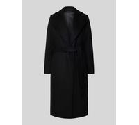 Selected Femme Regular Fit Mantel aus Woll-Mix Modell 'ROSA' in Black, Größe 34