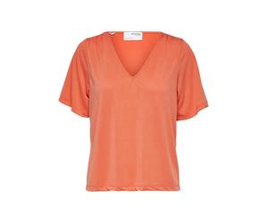 SELECTED FEMME Shirt in Orange - Größe XS | Damen Tops
