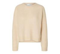 SELECTED FEMME Slfsia Ras Ls Knit New O-Neck Noos