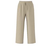 SELECTED FEMME Slfviva-Gulia Hw Long Linen Pant Noos