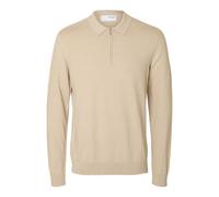 SELECTED FEMME Slhberg Ls Half Zip Polo Noos