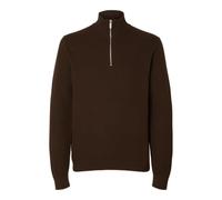 SELECTED FEMME Slmdane Ls Knit Structure Half Zip Noos