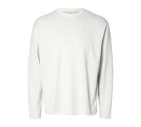 Selected Langarmshirt Herren weiß, L