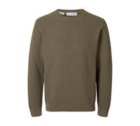 SELECTED FEMME Slhross Ls Knit Structure Crew Neck Noos