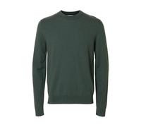 SELECTED HOMME Regular Fit Strickpullover aus reiner Merinowolle Modell 'TRAY' in Dunkelgruen, Größe XL
