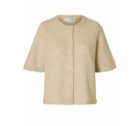 Selected Femme Damen Slflulu 2/4 Knit Cardigan Noos, Birch, S EU