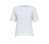Selected Femme T-Shirt mit Rundhalsausschnitt Modell 'ESSENTIAL' in Weiss, Größe L