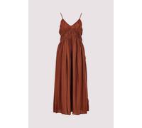 Selected Freizeitkleid aus Viskosemix 40 Cherry mahogany
