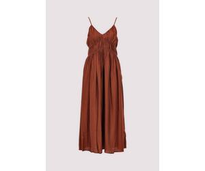 Selected Freizeitkleid aus Viskosemix 40 Cherry mahogany