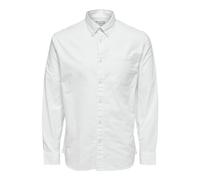 Selected Hemd Herren Regular Fit Baumwolle weiß, L
