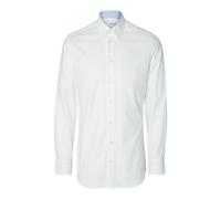 Selected Hemd Herren Regular Fit Baumwolle weiß, M