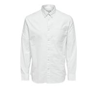 Selected Hemd Herren Regular Fit Baumwolle weiß, XL