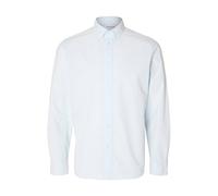 Selected Slimrick-poplin Long Sleeve Shirt Weiß 2XL Mann (Herstellerartikelnummer: 16092564-LightBlue-XXL)
