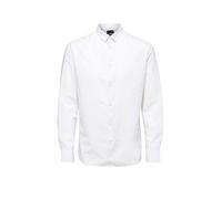 Selected Slim New Linen Long Sleeve Shirt Weiß L Mann (Herstellerartikelnummer: 16078867-White-L)