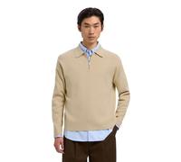 Selected Homme SLHTELLER FN RELAXED HALF ZIP POLO XXL 16099571 Sky Captain (901832) Blau XXL