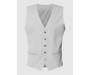 SELECTED HOMME Anzugweste mit Paspeltaschen Modell 'LIAM' in Hellgrau, Größe 102