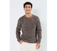 Selected Homme - Bekleidung Slhvince ls Knit Bubble Crew Neck Noos - braun - Größe S