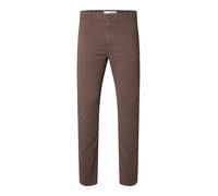 SELECTED HOMME Chino in Braun - Größe W32/L34 | Herrenhosen