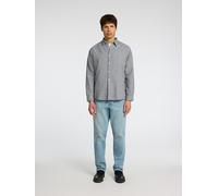 SELECTED HOMME Hemd in Grau - Größe S | Herren Plussize