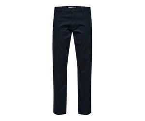 Selected Homme Herren Chino Hose SLHSLIM-NEW MILES - Slim Fit Blau Grau Grün