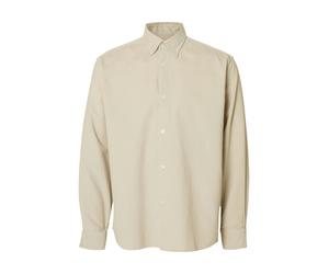 Selected Homme Herren Freizeithemd SLHREGDANNI CORD BD LS SHIRT - Regular Fit
