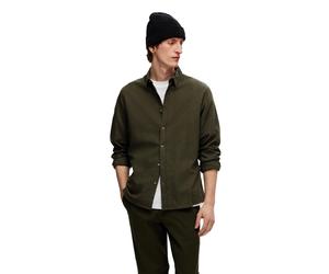Selected Homme Herren Freizeithemd SLHSLIMOWEN-FLANNEL - Slim Fit