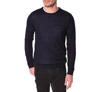 SELECTED HOMME Herren Pullover 16028832 Tower Merino Crew Neck, Gr. 50 (M), Blau (Maritime navy)