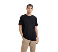 Rundhalsshirt SELECTED "SLHASPEN SS O-NECK TEE NOOS", Herren, Gr. S, blau (navy blazer), Jersey, Obermaterial: 100% Baumwolle, unifarben, regular fit normal, Rundhals, Shirts Rundhalsshirt (38460863-S
