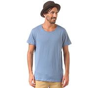 SELECTED HOMME Herren SHPima New Dave ss deep o-Neck H T-Shirt, Blau (Moonlight Blue), Small (Herstellergröße: S)