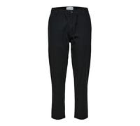 Selected Homme Herren Slh172-slimtape Brody Linen Pant Noos Chinohose, Schwarz, L EU