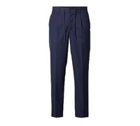 Selected 190 Leroy Pleat Regular Tapered Fit Hosen 2XL Sky Captain